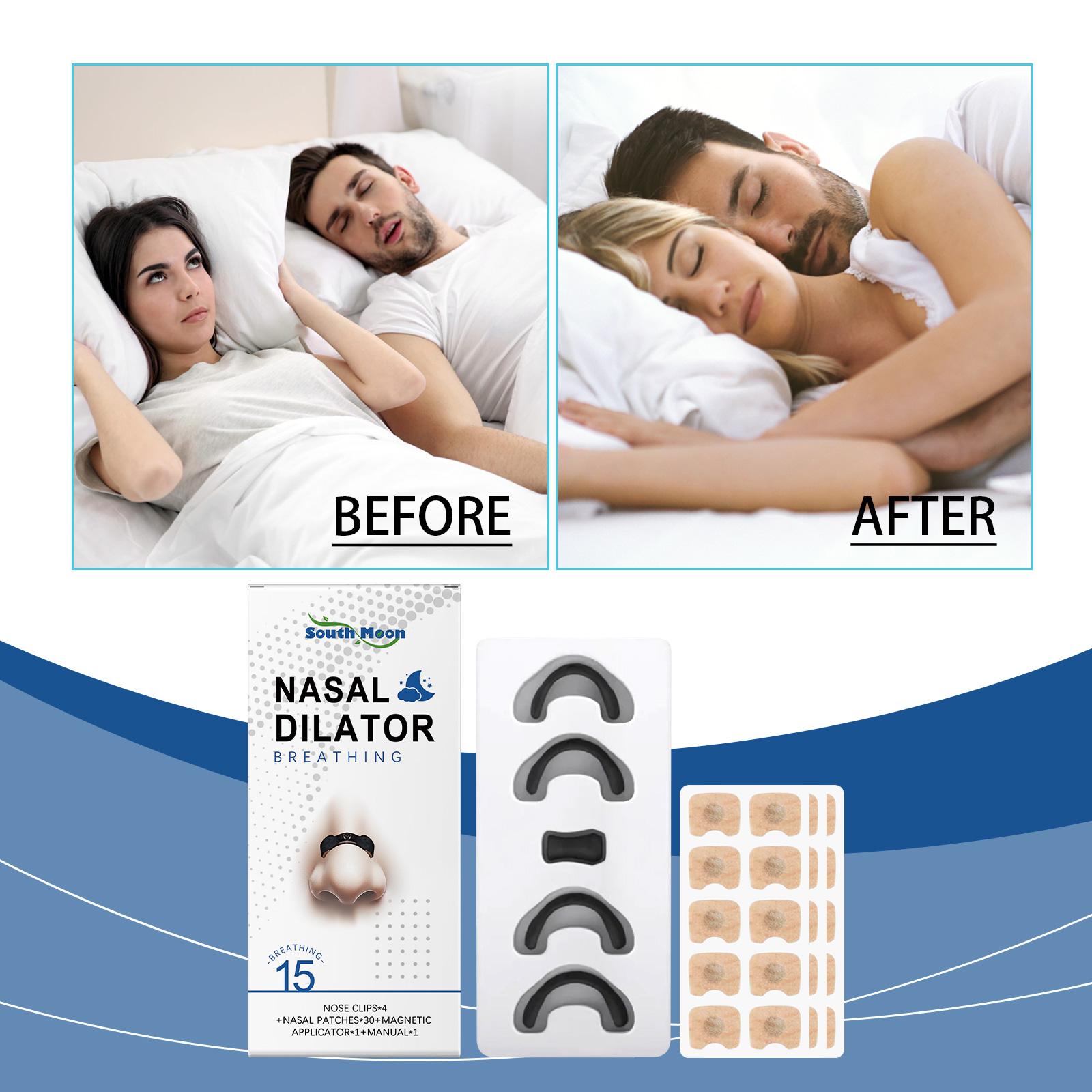 South Moon Anti Snoring Strips for Nasal Discomfort Snoring and Open Mouth Sleeping Strips
South Moon Anti Snoring Strips for Nasal Discomfort Snoring and Open Mouth Sleeping Strips