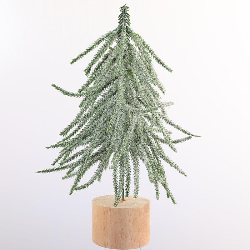 30Cm Artificial Fir Tree Pe Cypress Leaf Desktop Christmas Tree Falling Snow Sticky White Desktop Small Christmas Decoration
30Cm Artificial Fir Tree Pe Cypress Leaf Desktop Christmas Tree Falling Snow Sticky White Desktop Small Christmas Decoration