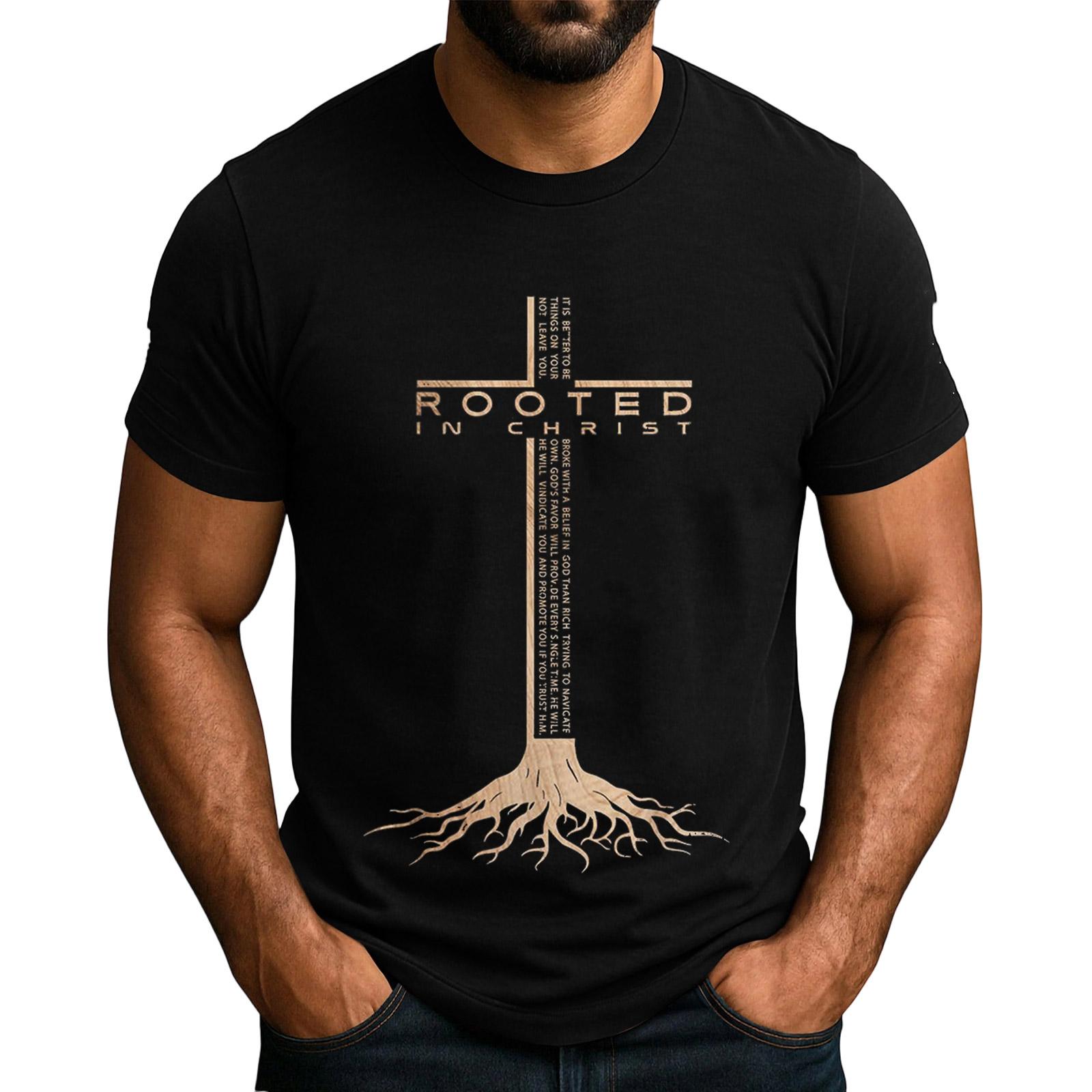 Mens T-Shirts Cotton T Shirts for Men Rooted in Print T-Shirts for Men Casual Men T Shirt Short Sleeve Crewneck Top S чёрный
Mens T-Shirts Cotton T Shirts for Men Rooted in Print T-Shirts for Men Casual Men T Shirt Short Sleeve Crewneck Top S чёрный