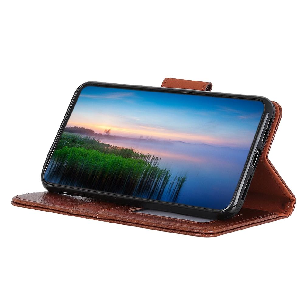 For Samsung Galaxy A54 5G Nappa Texture Split Leather Phone Case Viewing Stand Wallet Cell Phone Cover Brown
For Samsung Galaxy A54 5G Nappa Texture Split Leather Phone Case Viewing Stand Wallet Cell Phone Cover Brown
