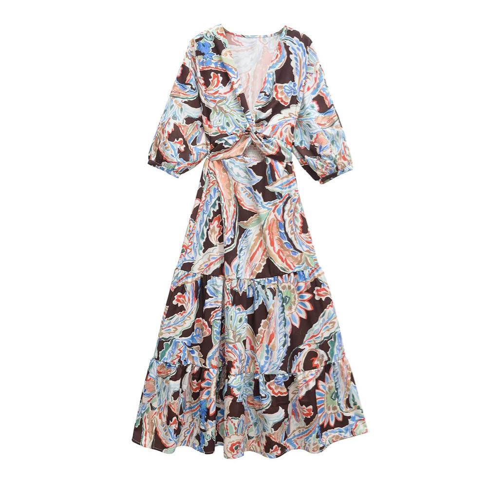 Spring/Summer 2025 Women s Slim Fit V-Neck Bow-Tie Print Poplin Dress Large темно-коричневого
Spring/Summer 2025 Women s Slim Fit V-Neck Bow-Tie Print Poplin Dress Large темно-коричневого