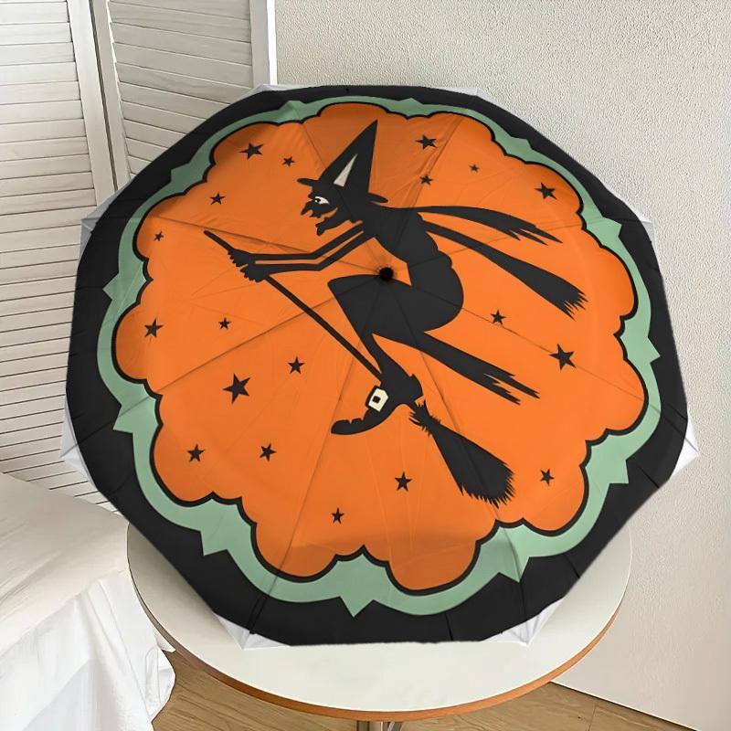 1pc Halloween Witch Broomstick Night Stars Umbrella with Plastic Handle,Suitable for All Seasons Home Travel Outdoor UmbrellaDD1248
1pc Halloween Witch Broomstick Night Stars Umbrella with Plastic Handle,Suitable for All Seasons Home Travel Outdoor UmbrellaDD1248