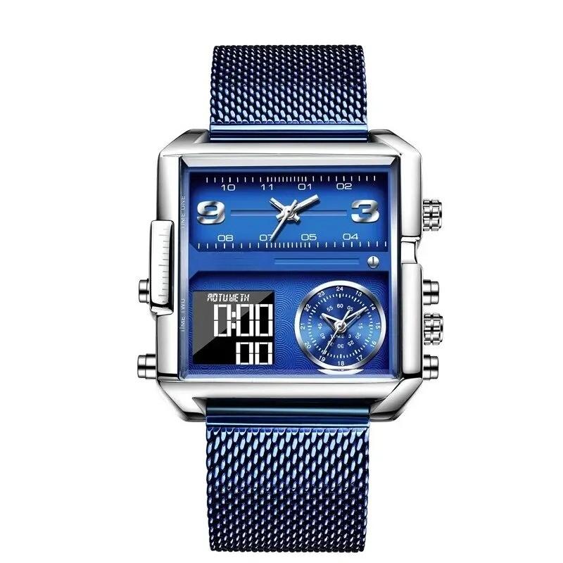 Luxury Original Men Sports Wrist Watch Gold Quartz Steel Waterproof Dual Display Clock Watches For Men Relogio Masculino
Luxury Original Men Sports Wrist Watch Gold Quartz Steel Waterproof Dual Display Clock Watches For Men Relogio Masculino
