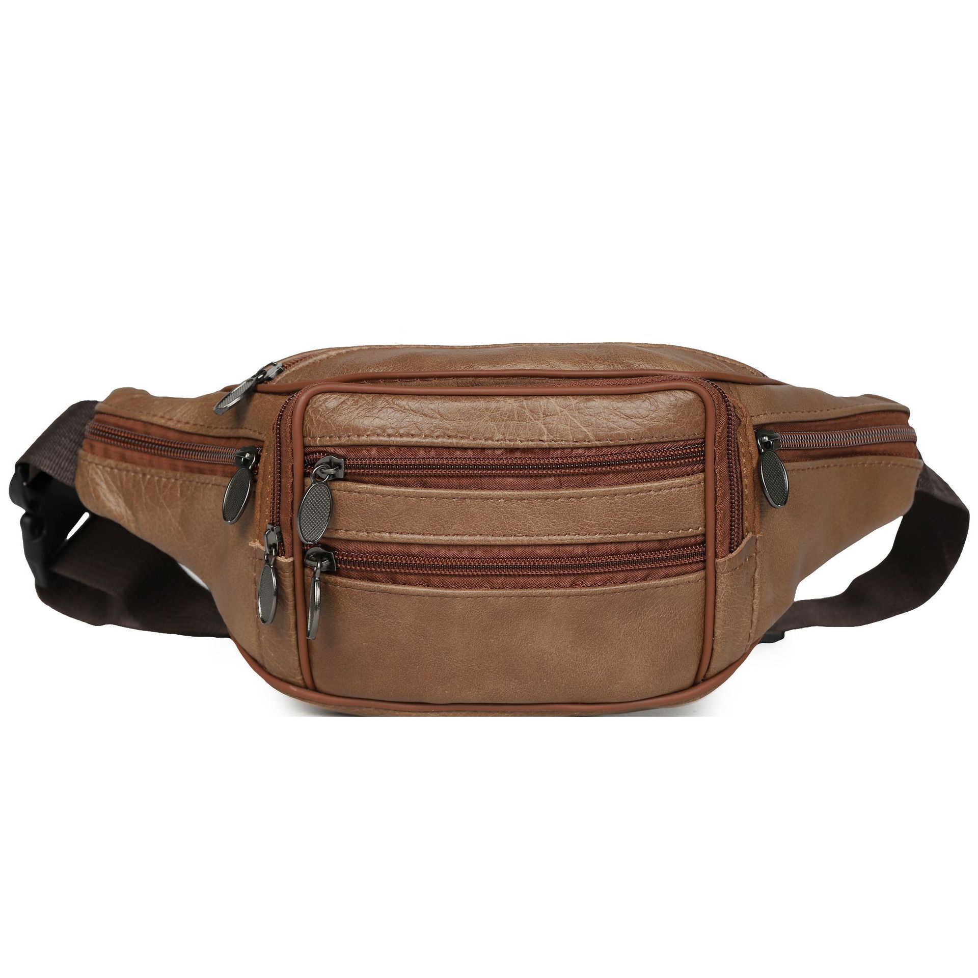 Men s business chest bag fanny pack PU real business leisure backpack to work commuter shoulder messenger bag
Men s business chest bag fanny pack PU real business leisure backpack to work commuter shoulder messenger bag