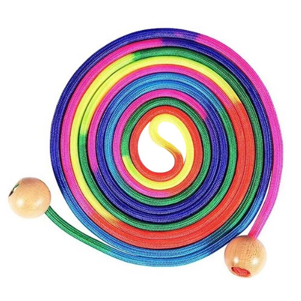 Ball Handle Group Skipping Rope Anti-Slip 5m Jump Rope Rainbow Long Rope Children Students 5m
Ball Handle Group Skipping Rope Anti-Slip 5m Jump Rope Rainbow Long Rope Children Students 5m