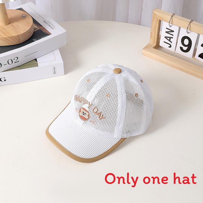 Kids Summer Bear Embroidered Mesh Hat With Sun Protection For Outdoor Play Style O
Kids Summer Bear Embroidered Mesh Hat With Sun Protection For Outdoor Play Style O