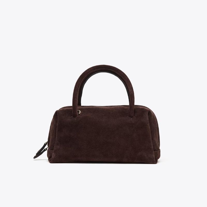 WOMEN S SUEDE BOWLING BAG, New Fashion Handbag Purse For Women, Luxury Designer Croosbody Boston Bag for Ladies Small Totes sacs
WOMEN S SUEDE BOWLING BAG, New Fashion Handbag Purse For Women, Luxury Designer Croosbody Boston Bag for Ladies Small Totes sacs