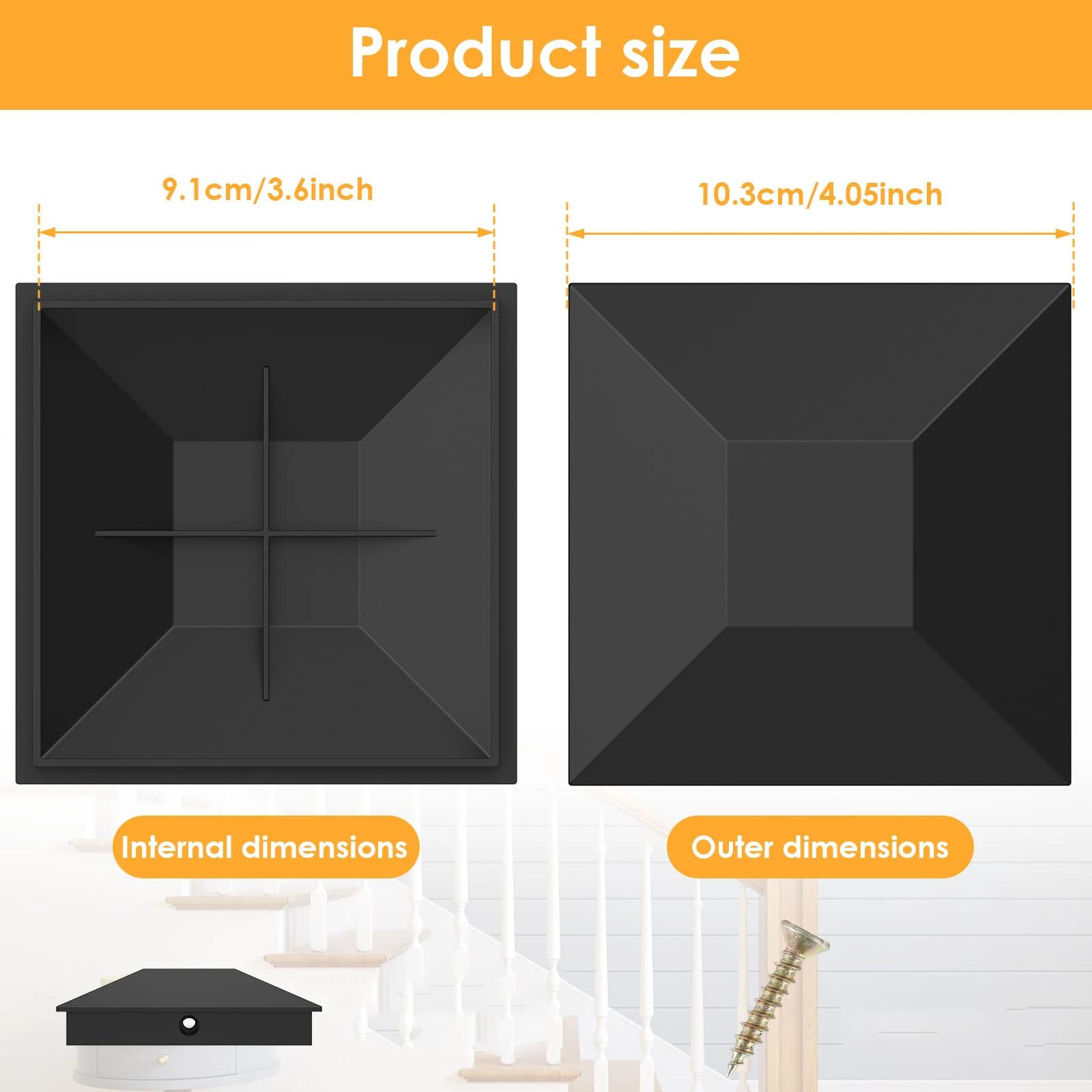 24 шт/12 шт деревянные заглушки для столбов забора с винтами прочные водонепроницаемые пластиковые заглушки для столбов террасы с матовой защитой деревянных столбов 2025 12PCS чёрный
24 шт/12 шт деревянные заглушки для столбов забора с винтами прочные водонепроницаемые пластиковые заглушки для столбов террасы с матовой защитой деревянных столбов 2025 12PCS чёрный