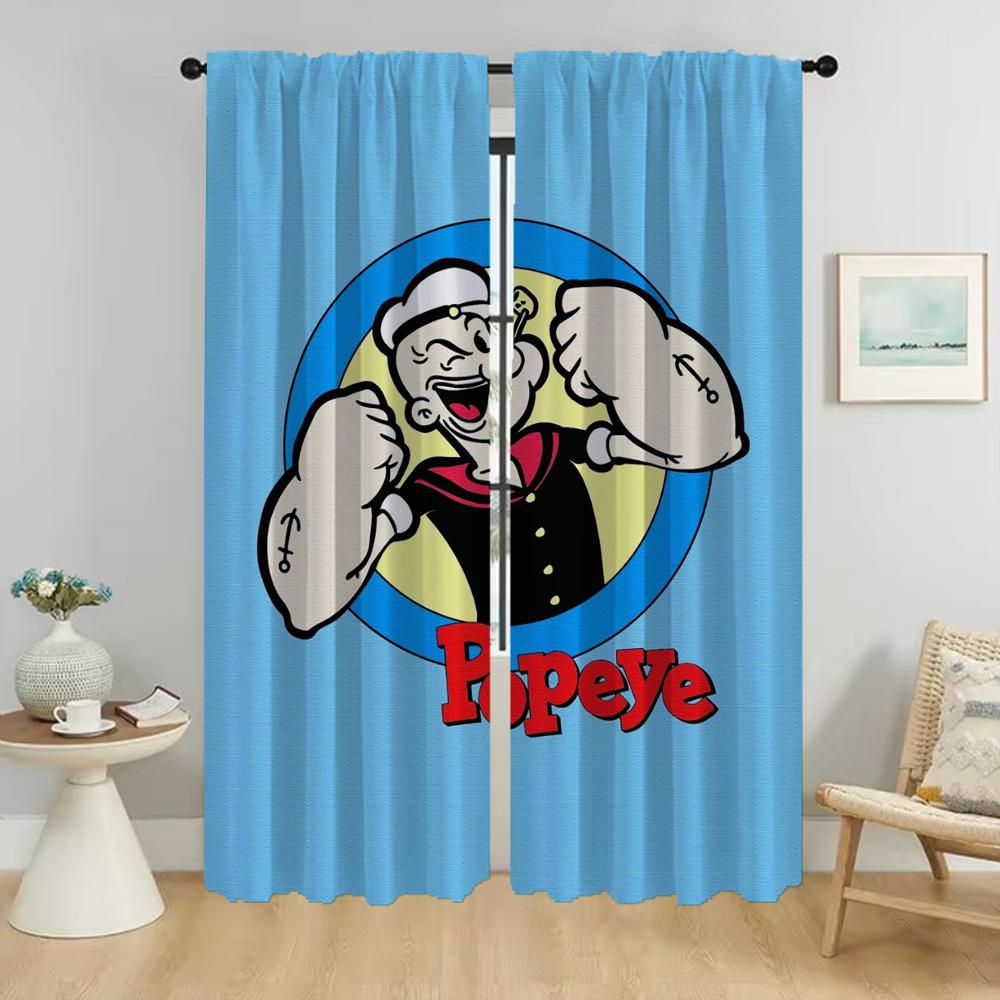 Шторы-занавески для комнаты Popeye the Sailor Blackout для 2-х панельных штор для детской комнаты, перегородки для домашнего интерьера, шторы для гостиной, кухни W50xH70cmx2pcs-CL
Шторы-занавески для комнаты Popeye the Sailor Blackout для 2-х панельных штор для детской комнаты, перегородки для домашнего интерьера, шторы для гостиной, кухни W50xH70cmx2pcs-CL