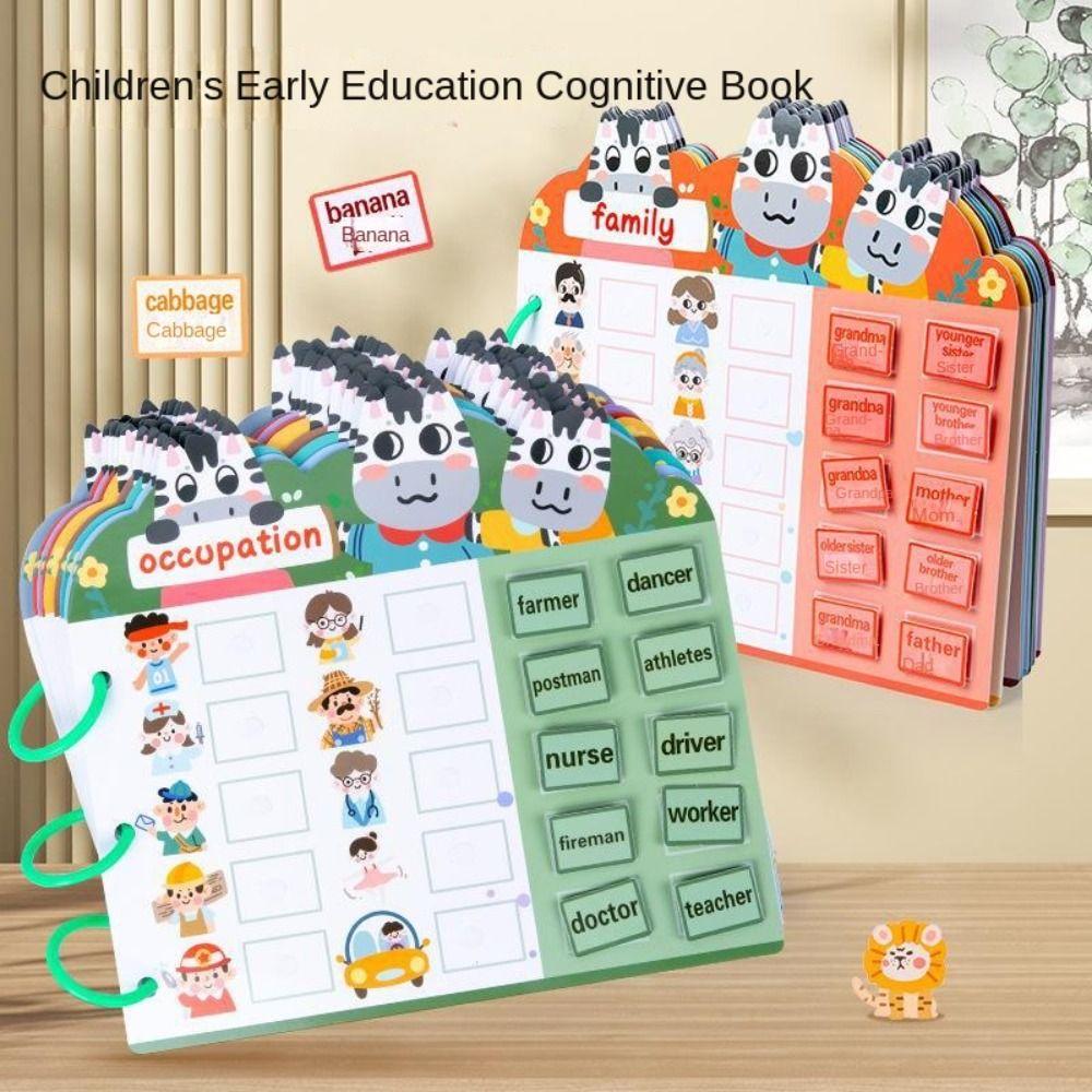 Color Classification Montessori Quiet Busy Book Digital Classification Sticker Book Kids book
Color Classification Montessori Quiet Busy Book Digital Classification Sticker Book Kids book