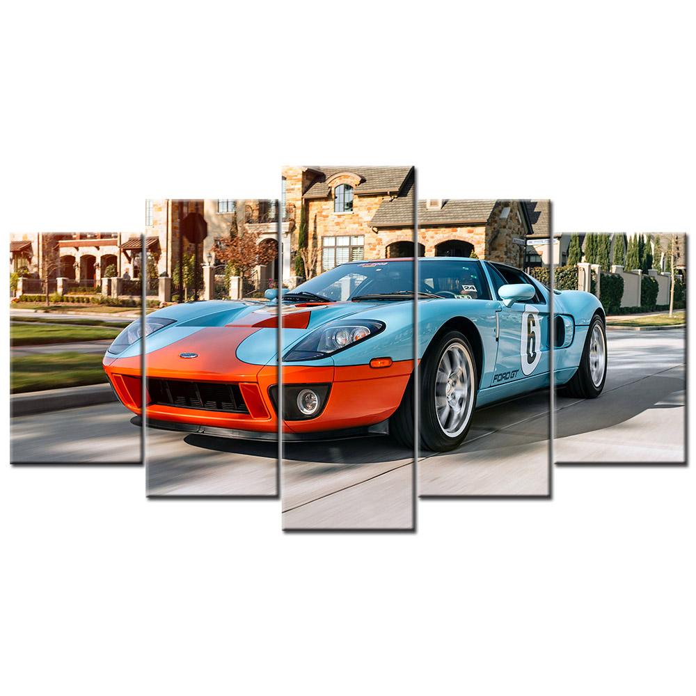 5 Piece Modular Home Decor Wall Art GT Supercar Paintings on Canvas Wall Art for Home Decor 20X35 20X45 20X55cm
5 Piece Modular Home Decor Wall Art GT Supercar Paintings on Canvas Wall Art for Home Decor 20X35 20X45 20X55cm