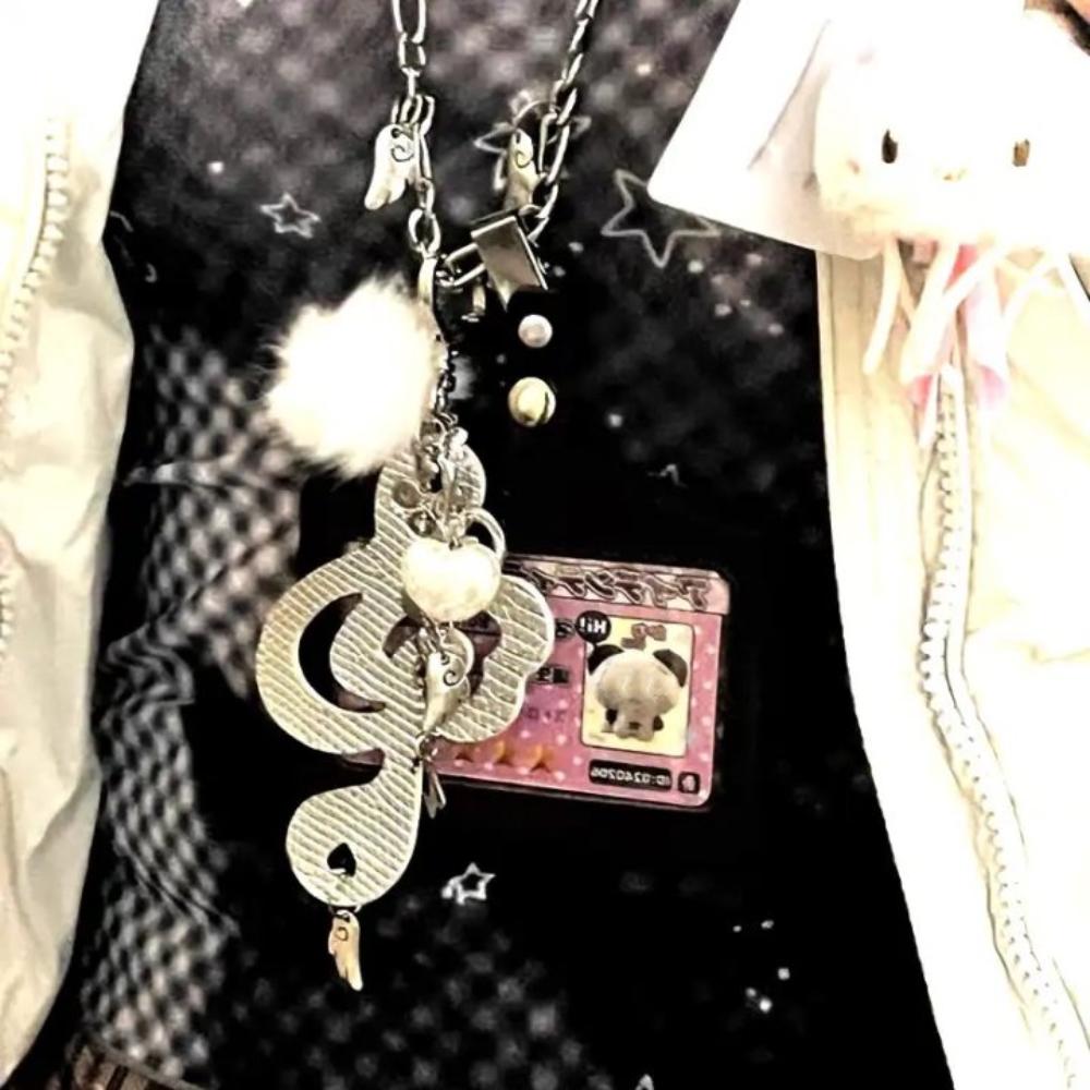 Jewelry Heart Pendant Necklace Harajuku Furball Wing Chain Choker Subculture серебряный
Jewelry Heart Pendant Necklace Harajuku Furball Wing Chain Choker Subculture серебряный