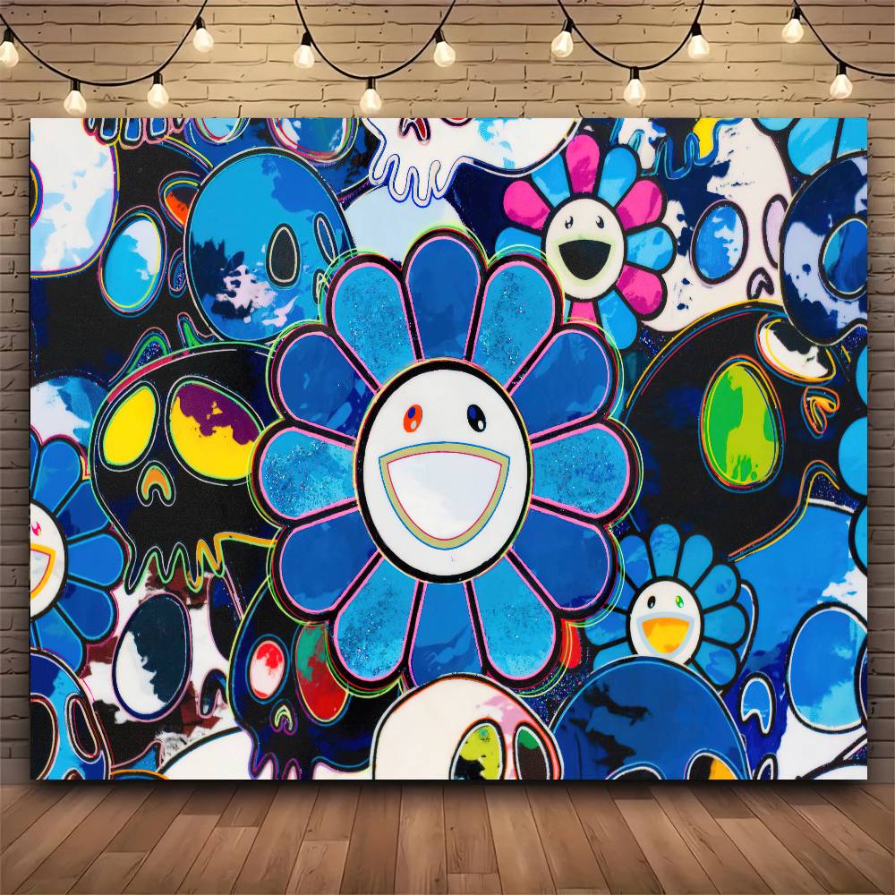 Art MMurakamiES Flower TTakashi Tapestry Print Large Tapestry Wall Hanging Wall Tapestry Decor Living Room Bedroom Home 74x94cm(29x37in)
Art MMurakamiES Flower TTakashi Tapestry Print Large Tapestry Wall Hanging Wall Tapestry Decor Living Room Bedroom Home 74x94cm(29x37in)