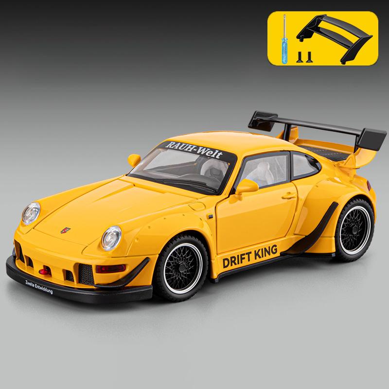 1:22 Porsche RWB 993 Targa 911 Supercar Alloy Metal Diecast Model Car Home Decoration & Collectibles Hobby Display Ornaments Toy жовтий
1:22 Porsche RWB 993 Targa 911 Supercar Alloy Metal Diecast Model Car Home Decoration & Collectibles Hobby Display Ornaments Toy жовтий