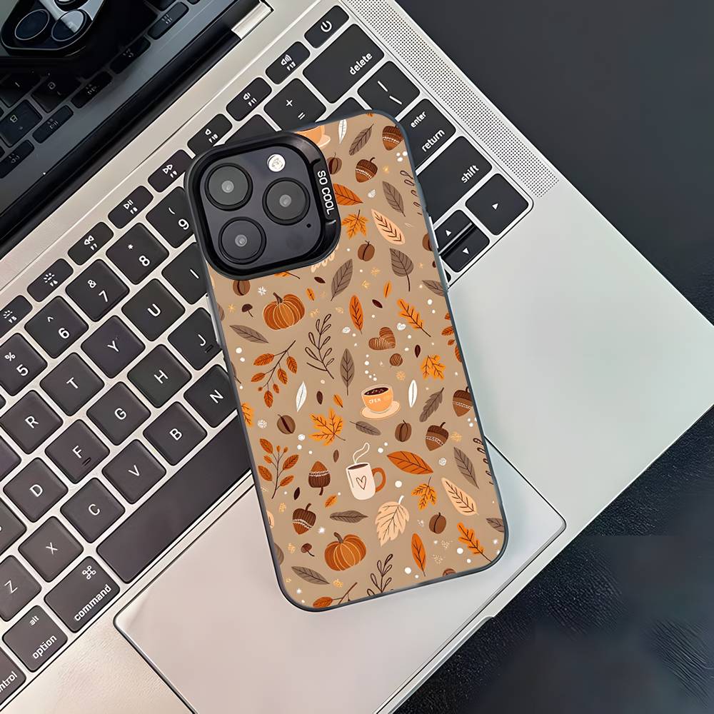 Autumn leaves pumpkin Phone Case For iPhone 17,16,15,14,13,12,11,Pro,XS,Max,Plus,Mini,SE4,E Black Matte Shockproof Cover iPhone12
Autumn leaves pumpkin Phone Case For iPhone 17,16,15,14,13,12,11,Pro,XS,Max,Plus,Mini,SE4,E Black Matte Shockproof Cover iPhone12