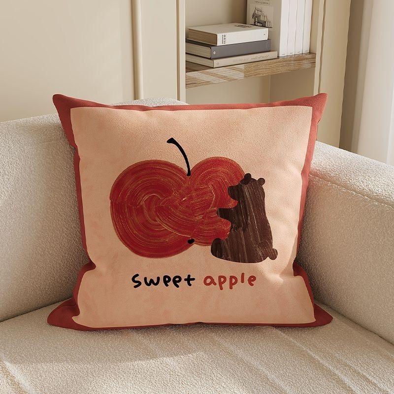 Animal and Apple Cute Student Children Pillow Cover Sofa Living Room Cushion Cover Bedside Square Pillowcase 45x45cm
Animal and Apple Cute Student Children Pillow Cover Sofa Living Room Cushion Cover Bedside Square Pillowcase 45x45cm