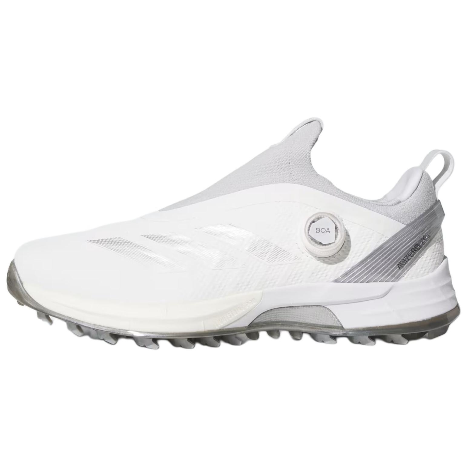 Adidas Adizero ZG BOA Spikeless Golf White Silver Metallic Men Sneakers Cloud-White Light-Solid-Grey IH3357 40⅔
Adidas Adizero ZG BOA Spikeless Golf White Silver Metallic Men Sneakers Cloud-White Light-Solid-Grey IH3357 40⅔
