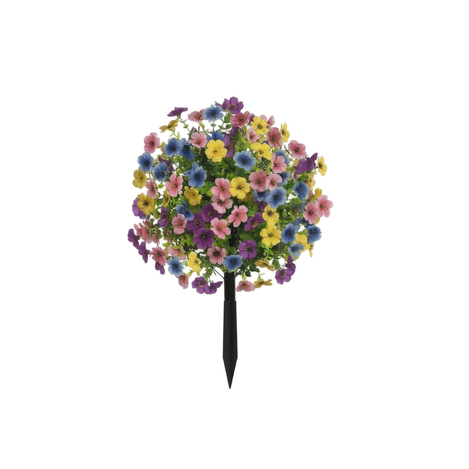 Artificial Violet Flower Garden Stake with Plastic Stem and Ground Spike for Outdoor Indoor Decoration Durable and Weather Resistant One Size
Artificial Violet Flower Garden Stake with Plastic Stem and Ground Spike for Outdoor Indoor Decoration Durable and Weather Resistant One Size