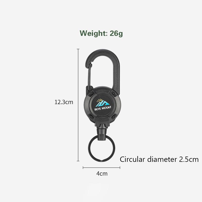 1 шт. противоугонная металлическая легко вытягиваемая пряжка веревка эластичный брелок спортивный выдвижной брелок анти-потерянный йо-йо ски-пасс удостоверение личности чёрный
1 шт. противоугонная металлическая легко вытягиваемая пряжка веревка эластичный брелок спортивный выдвижной брелок анти-потерянный йо-йо ски-пасс удостоверение личности чёрный