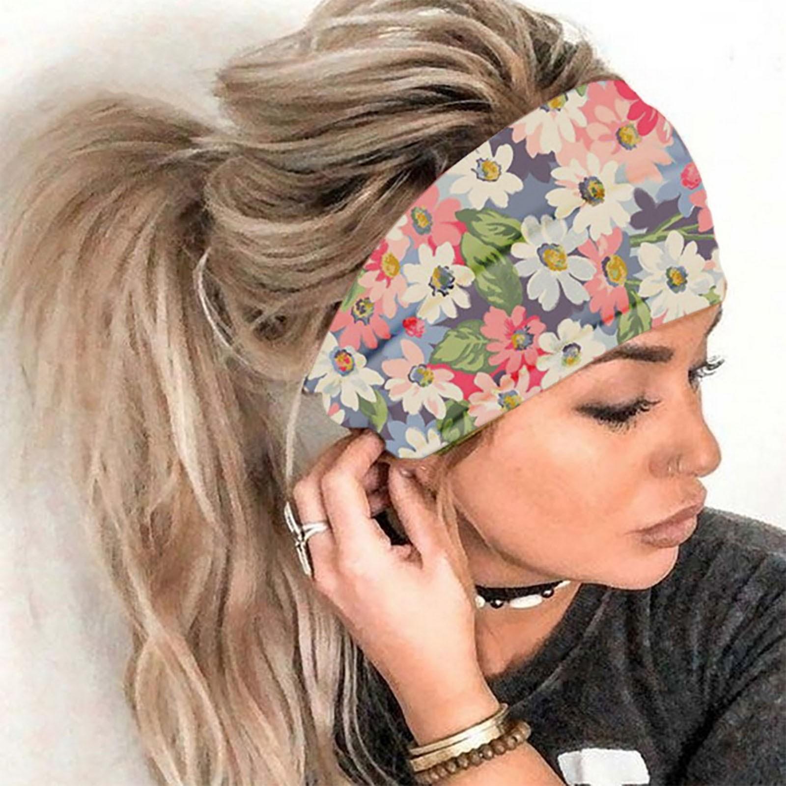 Women s Printed Headband Sports Hair With A Wide Edge Yoga Headband Soft Hair Band Headdress Bundle Hair Band One Size
Women s Printed Headband Sports Hair With A Wide Edge Yoga Headband Soft Hair Band Headdress Bundle Hair Band One Size
