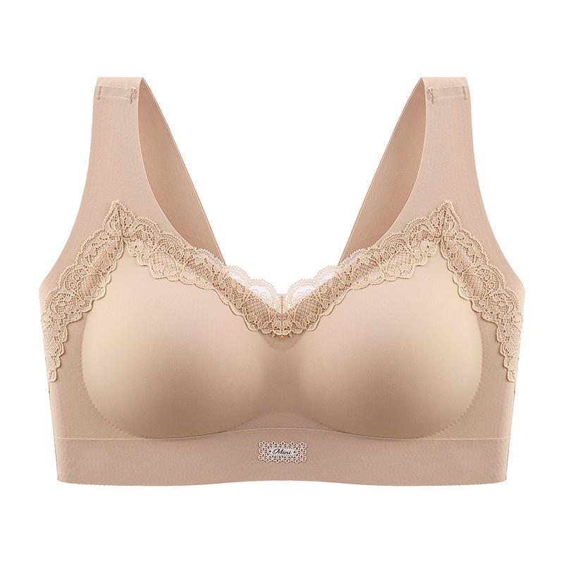Seamless Bra Women s Soft-supported Sports Bra Undergarments Undergarments Without Underwire Ice Silk Bra XL бежевый
Seamless Bra Women s Soft-supported Sports Bra Undergarments Undergarments Without Underwire Ice Silk Bra XL бежевый