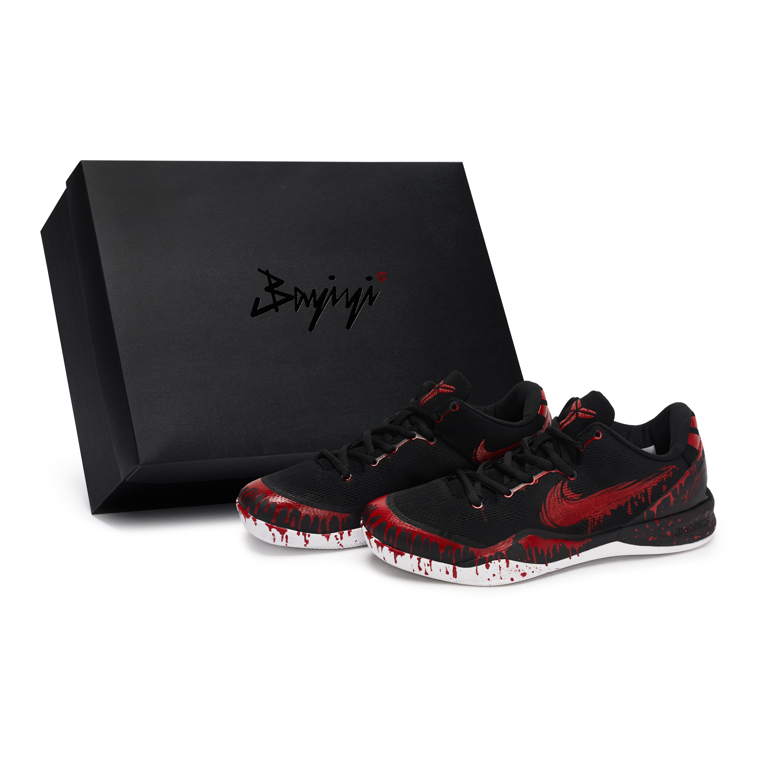 Nike Kobe 8 811 Manufacturing, Black Peak Red Flame, Special Shoe Box Low top Basketball Shoes Unisex Black White Red HF9550-001(Team80-S-BOX) 35.5
Nike Kobe 8 811 Manufacturing, Black Peak Red Flame, Special Shoe Box Low top Basketball Shoes Unisex Black White Red HF9550-001(Team80-S-BOX) 35.5
