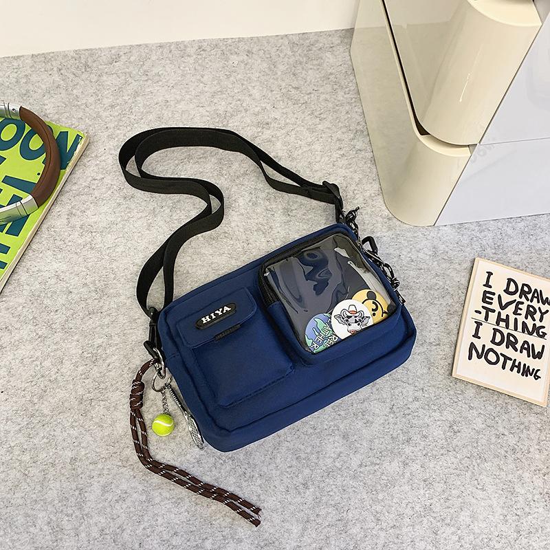 Summer shoulder bag boys niche trendy brand messenger bag tooling backpack lightweight and simple mobile phone bag women
Summer shoulder bag boys niche trendy brand messenger bag tooling backpack lightweight and simple mobile phone bag women