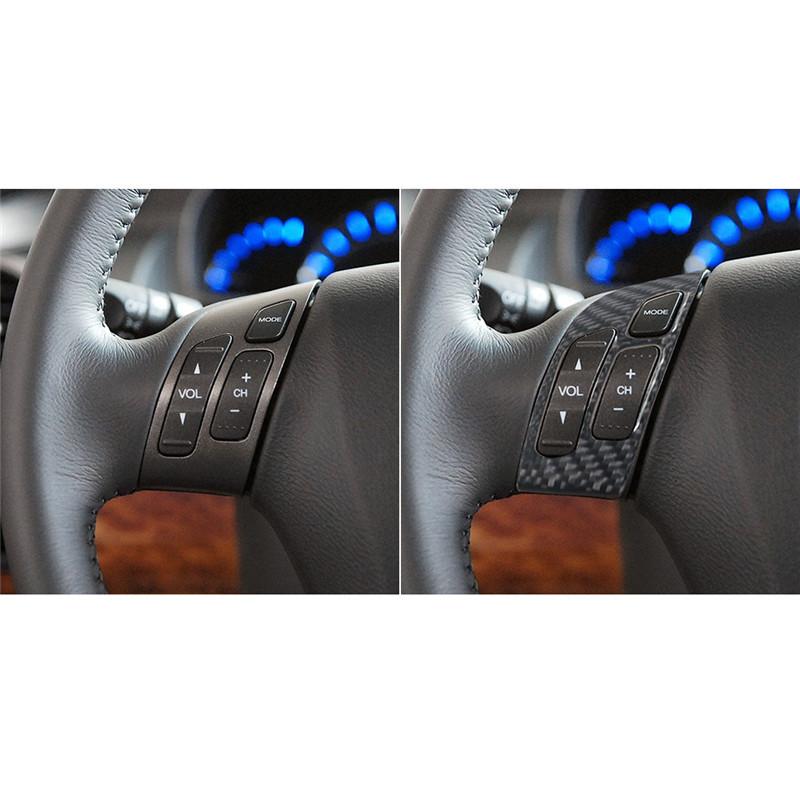 Для Honda Accord Sedan 2003 2004 2005 2006 2007 наклейки на кнопки рулевого колеса из углеродного волокна, декоративные аксессуары для салона автомобиля
Для Honda Accord Sedan 2003 2004 2005 2006 2007 наклейки на кнопки рулевого колеса из углеродного волокна, декоративные аксессуары для салона автомобиля