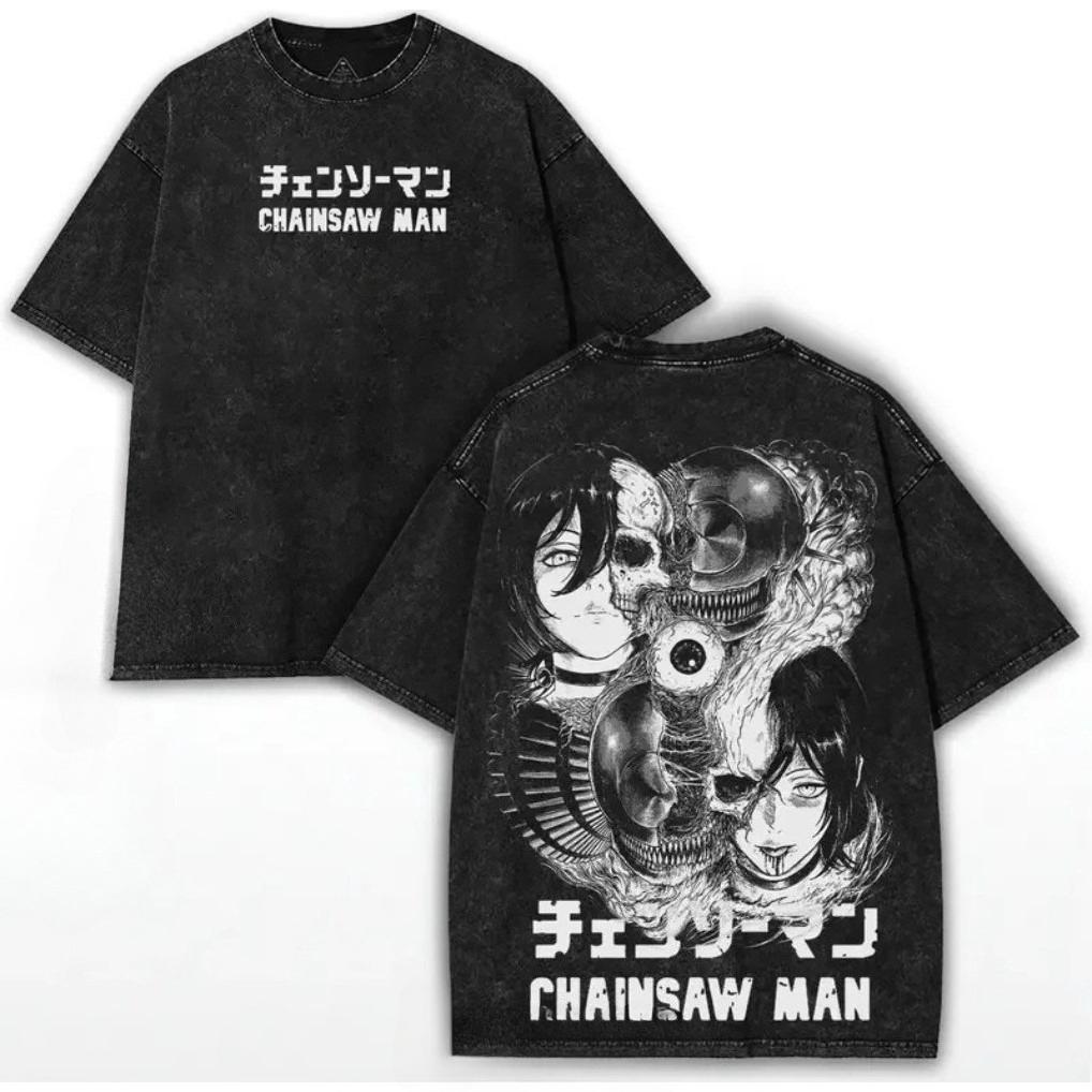 Chainsaw Unisex anime Washed TShirt summer Cotton pattern unisex Harajuku Short sleeves Loose YK comfortable shirt M
Chainsaw Unisex anime Washed TShirt summer Cotton pattern unisex Harajuku Short sleeves Loose YK comfortable shirt M
