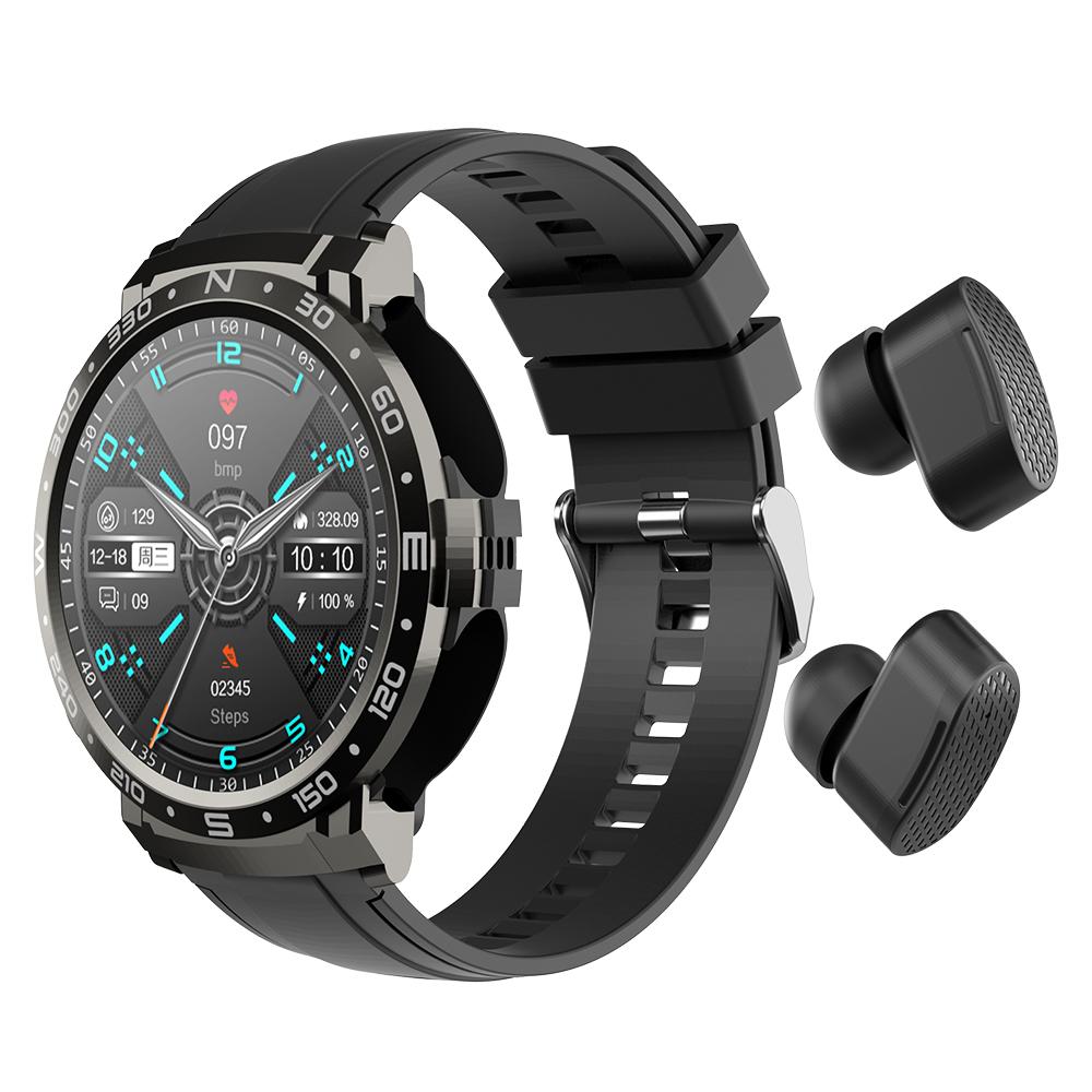 M68PLUS 3-in-1 Headset Smart Watch 1.52-inch TFT HD Round Screen Sports Bracelet Support Dual Call, Local Music
M68PLUS 3-in-1 Headset Smart Watch 1.52-inch TFT HD Round Screen Sports Bracelet Support Dual Call, Local Music