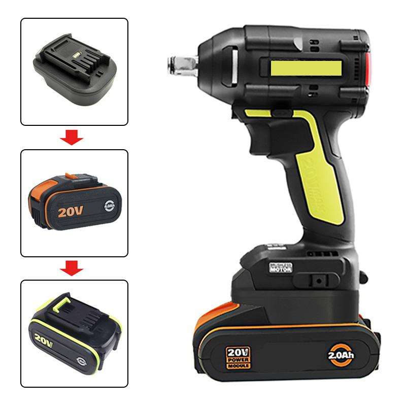 Преобразователь литий-ионных аккумуляторов для Worx 4Pin(оранжевый) Для Worx 5 штырьков(зеленый) 20 В литиевый аккумуляторный адаптер для замены преобразователя электроинструмента
Преобразователь литий-ионных аккумуляторов для Worx 4Pin(оранжевый) Для Worx 5 штырьков(зеленый) 20 В литиевый аккумуляторный адаптер для замены преобразователя электроинструмента