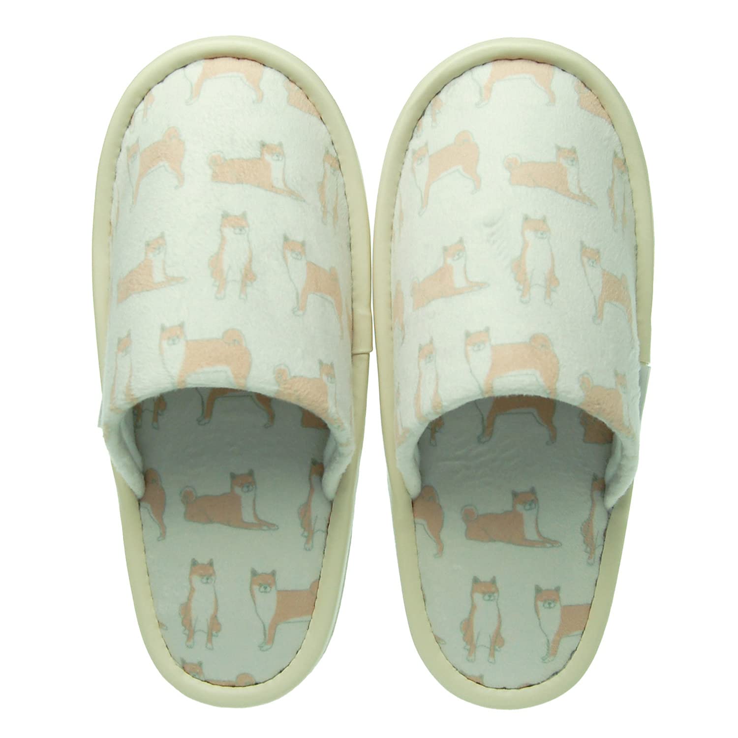 Nippon Slippers Slippers Friends Hill Shiba Ivory Allover Pattern Antibacterial 211225 24-26cm
Nippon Slippers Slippers Friends Hill Shiba Ivory Allover Pattern Antibacterial 211225 24-26cm