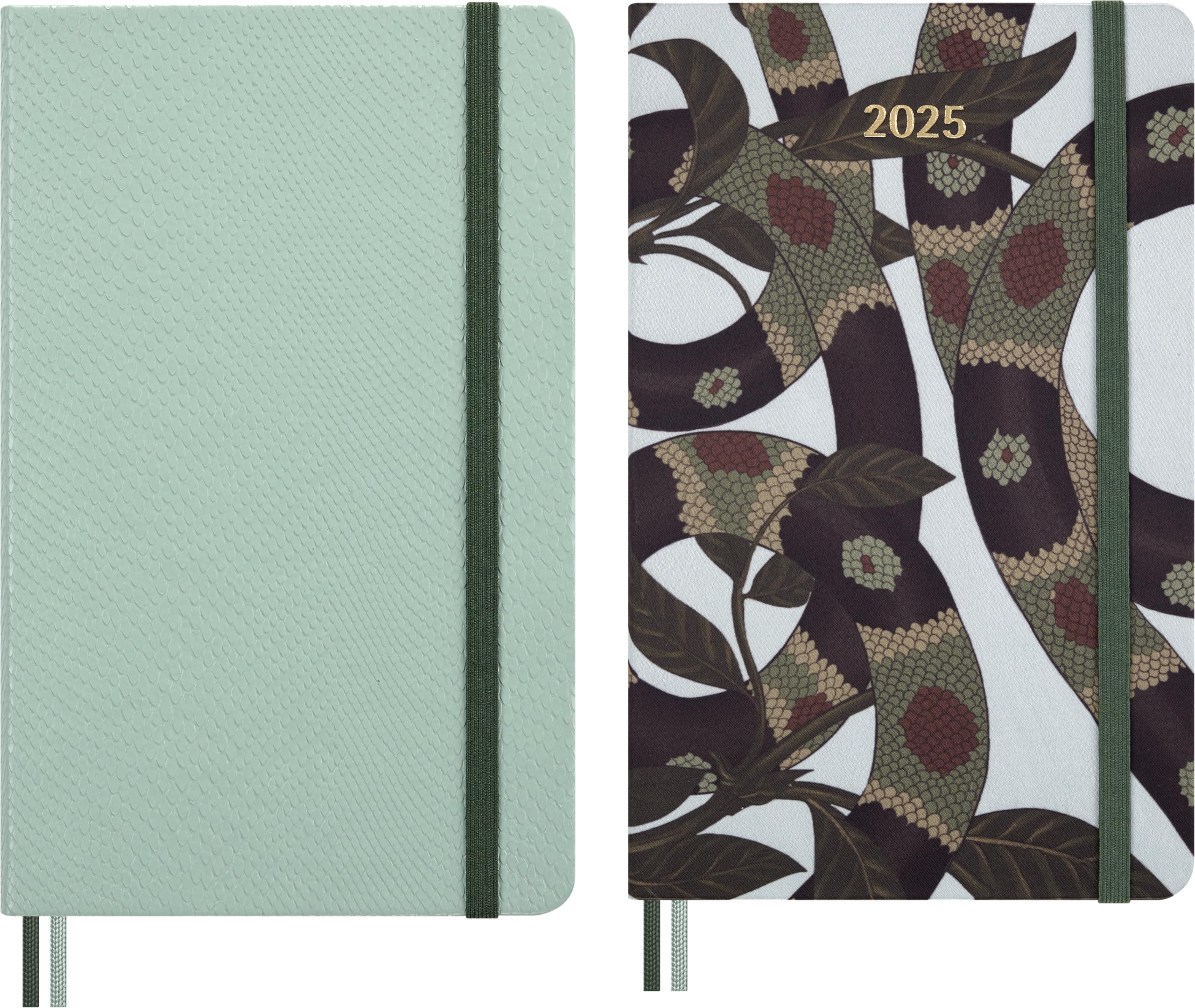 Moleskine Planner Notebook Year of SNAKE Diary Notebook Set 2025 January Start 12 Months Weekly Diary Large Size Hardcover Bundle of 2 LECNYSNKBND +
Moleskine Planner Notebook Year of SNAKE Diary Notebook Set 2025 January Start 12 Months Weekly Diary Large Size Hardcover Bundle of 2 LECNYSNKBND +