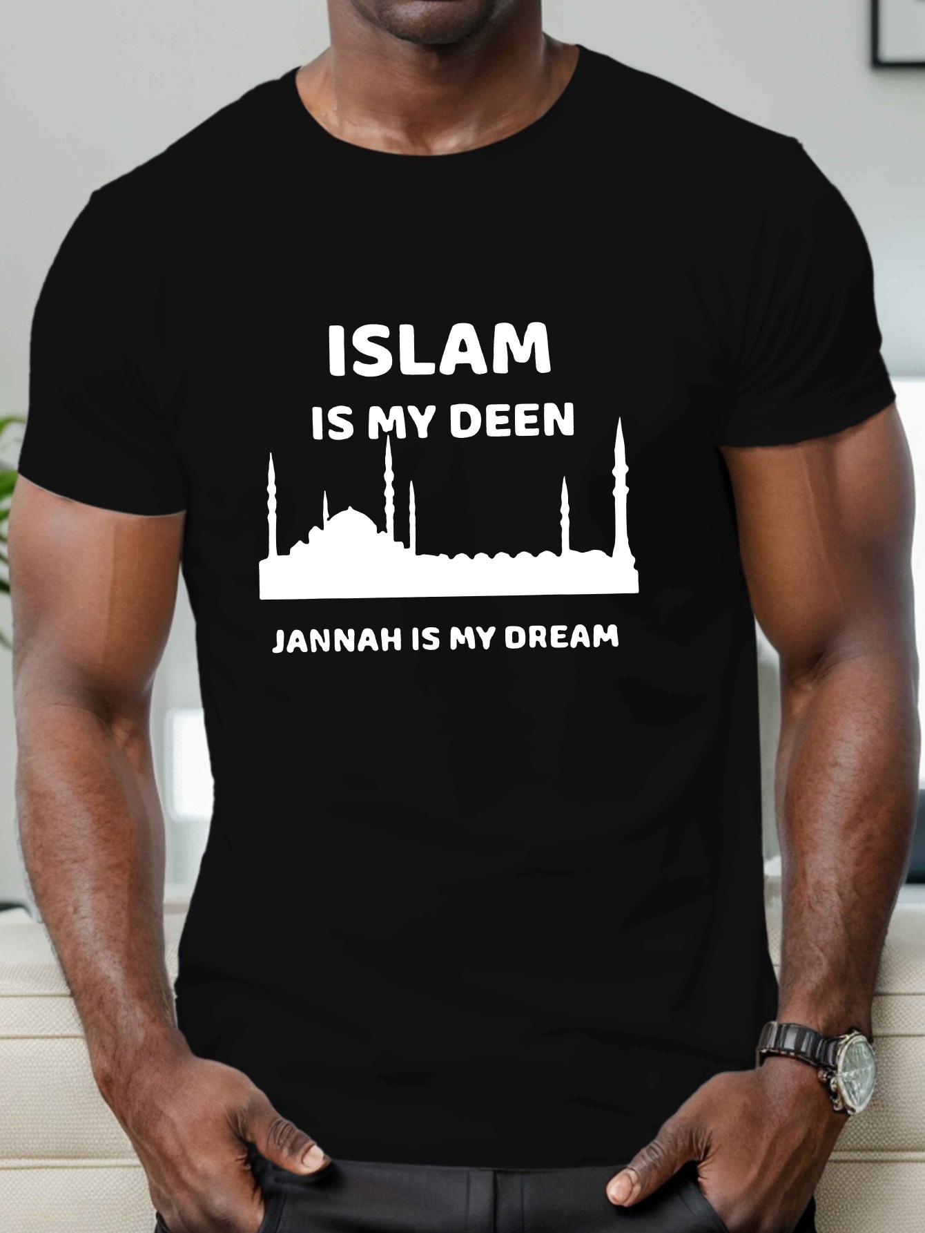 Men S Ramadan-Themed T-Shirt - Islam Is My Faith Design Featuring a Silhouette XXL
Men S Ramadan-Themed T-Shirt - Islam Is My Faith Design Featuring a Silhouette XXL