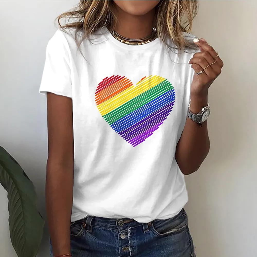 Summer Elegant Women s Abstract Print T-Shirt Round Neck Street Heart Shape Women s Casual Pullover T-Shirt New Design Tops 6XL
Summer Elegant Women s Abstract Print T-Shirt Round Neck Street Heart Shape Women s Casual Pullover T-Shirt New Design Tops 6XL