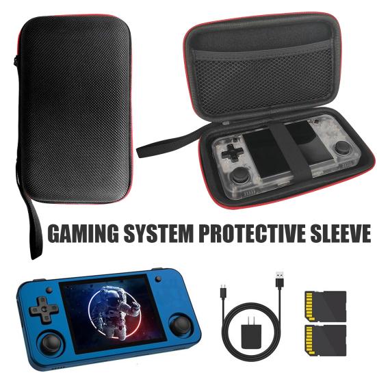 Hard Carrying Case Shockproof Game Console Bag Zipper Closure Impact Resistant Portable Storage Bag for Anbernic RG35XX H/34XX чорний
Hard Carrying Case Shockproof Game Console Bag Zipper Closure Impact Resistant Portable Storage Bag for Anbernic RG35XX H/34XX чорний