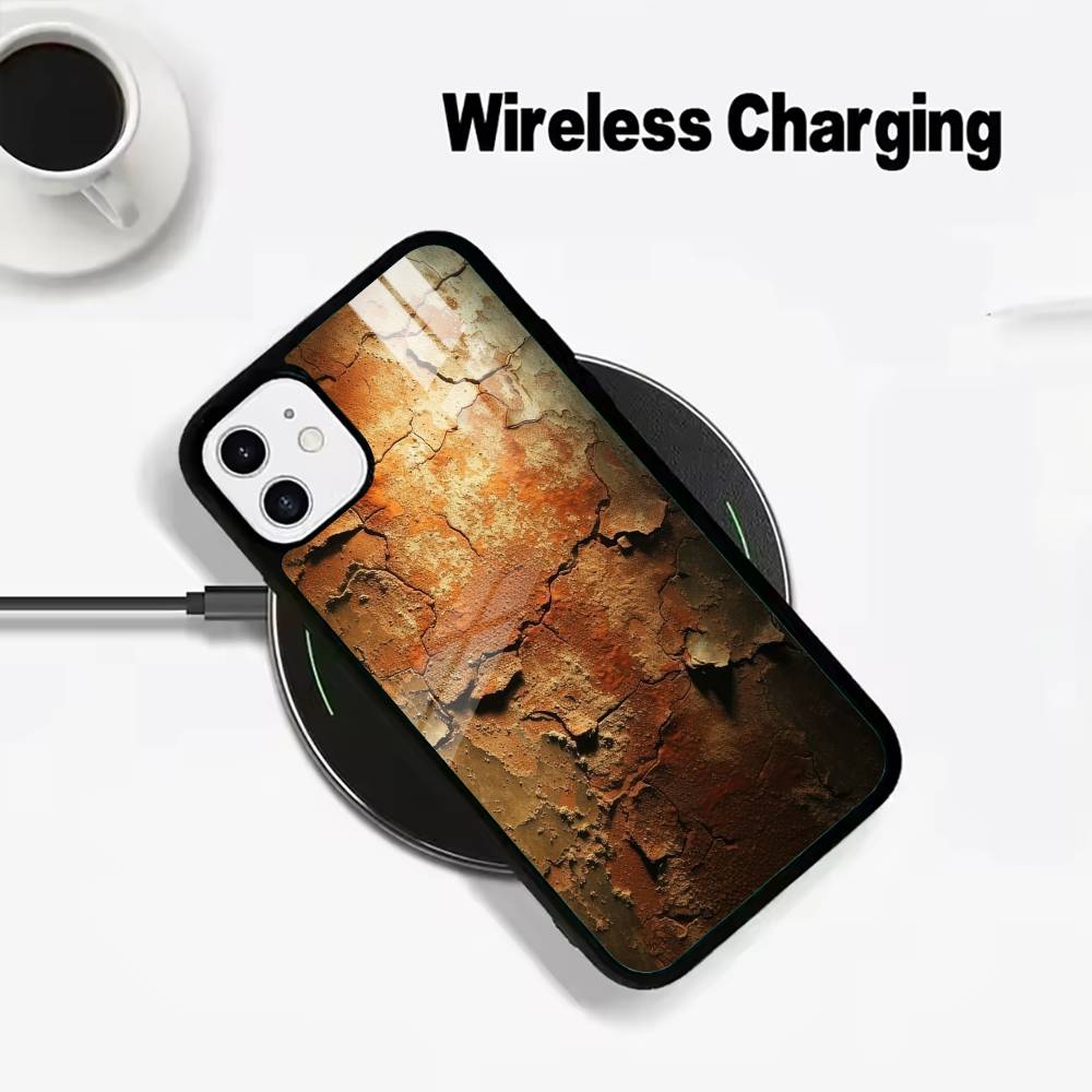 Natural- rust- texture Phone Case For IPhone17 16 15 14 13 12 11 Pro Max 16/15/14Plus Wireless Charger Cover Funda iphone16E
Natural- rust- texture Phone Case For IPhone17 16 15 14 13 12 11 Pro Max 16/15/14Plus Wireless Charger Cover Funda iphone16E