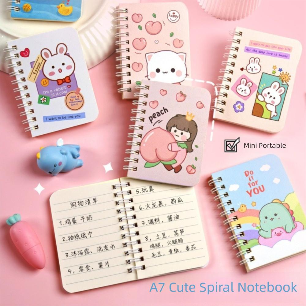 4Pcs/Set Line Circle Capybara Notebook 80 Sheets Coil Notebook Small Notepad Exam Preparation 1
4Pcs/Set Line Circle Capybara Notebook 80 Sheets Coil Notebook Small Notepad Exam Preparation 1