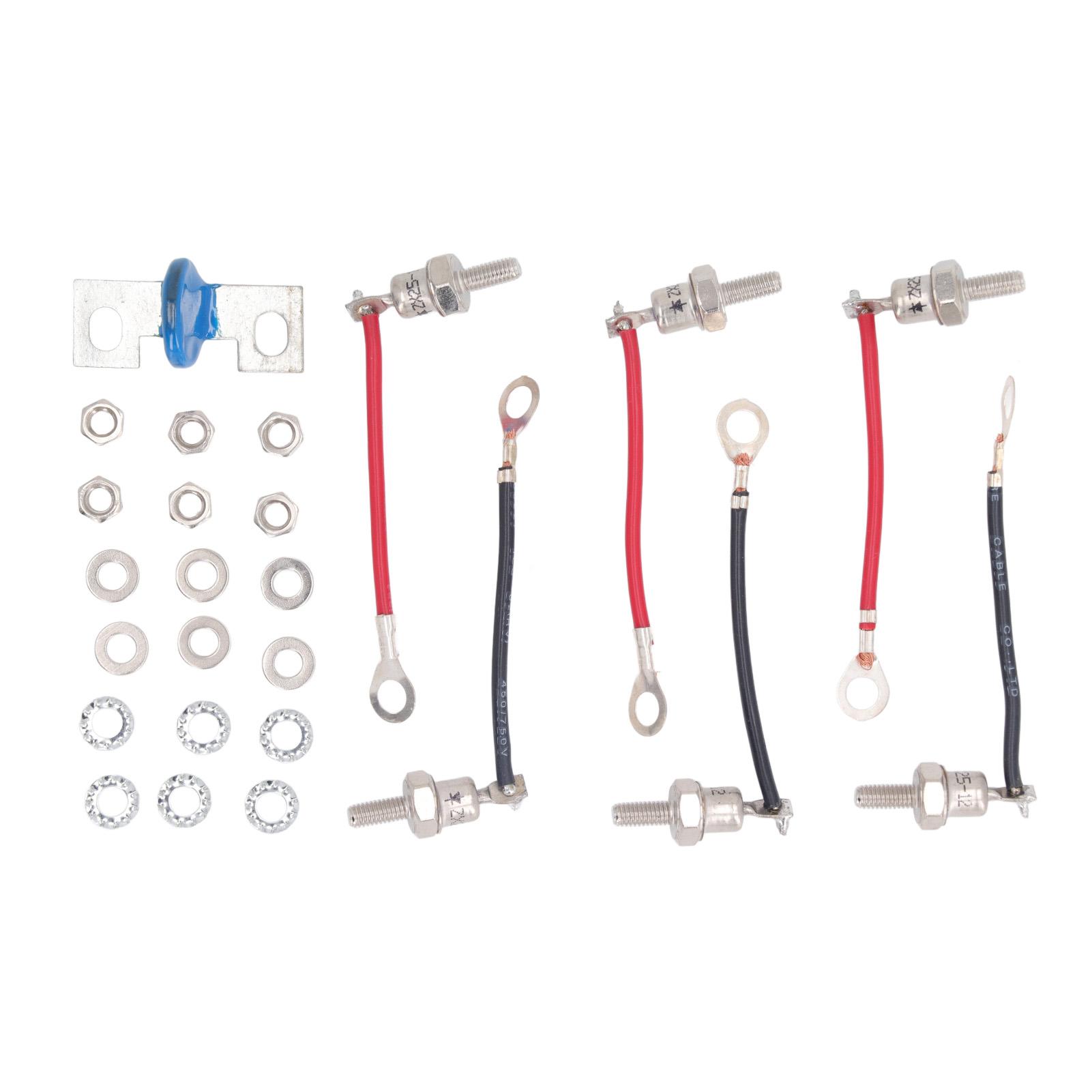 ZX25A Diode Resistor Kit with Washers Nuts Generator Diode Electronic Components for Stamford
ZX25A Diode Resistor Kit with Washers Nuts Generator Diode Electronic Components for Stamford