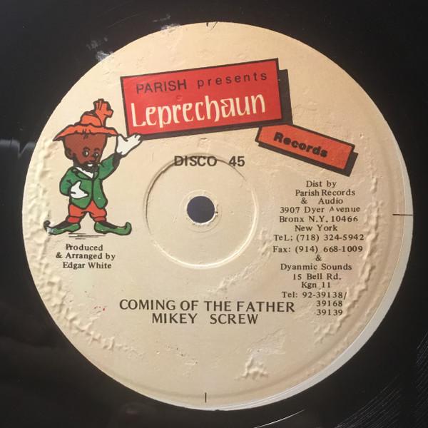 12inch Record MIKEY SCREW Coming Of The Father NONE LEPRECHAUN RECO US Reggae Ska Dub Used
12inch Record MIKEY SCREW Coming Of The Father NONE LEPRECHAUN RECO US Reggae Ska Dub Used