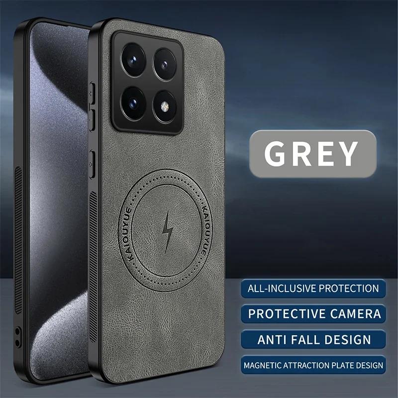 For Realme 16 Pro Luxury Leather Texture Wireless Charging Magnetic Case For Realme 16 Pro Realme 16Pro Plus 5G For Realme 16ProPlus сірий
For Realme 16 Pro Luxury Leather Texture Wireless Charging Magnetic Case For Realme 16 Pro Realme 16Pro Plus 5G For Realme 16ProPlus сірий