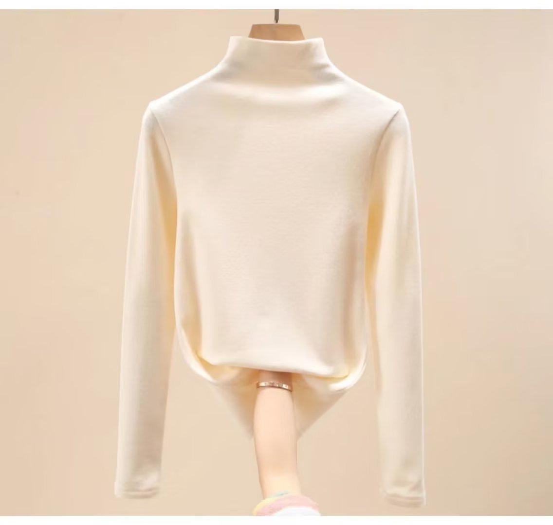 Women s Double-Sided German Velvet Half-High Collar Base Layer Top – Thick, Warm, and Stylish for Spring, Autumn, and Winter (2026 Edition) M
Women s Double-Sided German Velvet Half-High Collar Base Layer Top – Thick, Warm, and Stylish for Spring, Autumn, and Winter (2026 Edition) M