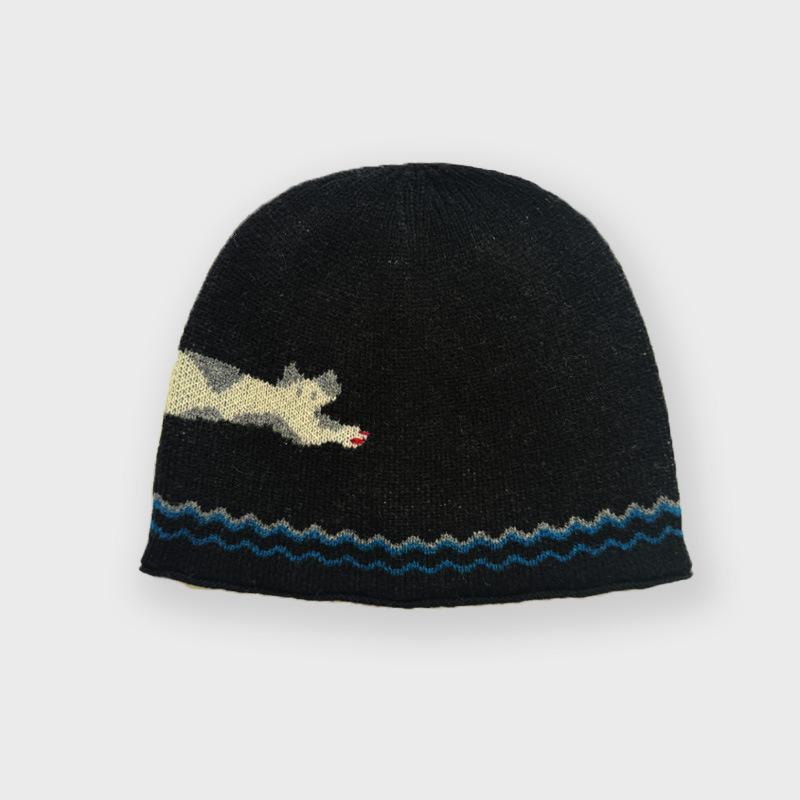 Design Pure Wool Kitten Jacquard Woolen Hat For Women Autumn And Winter Korean Style Soft Knitted Cold Hat One Size
Design Pure Wool Kitten Jacquard Woolen Hat For Women Autumn And Winter Korean Style Soft Knitted Cold Hat One Size