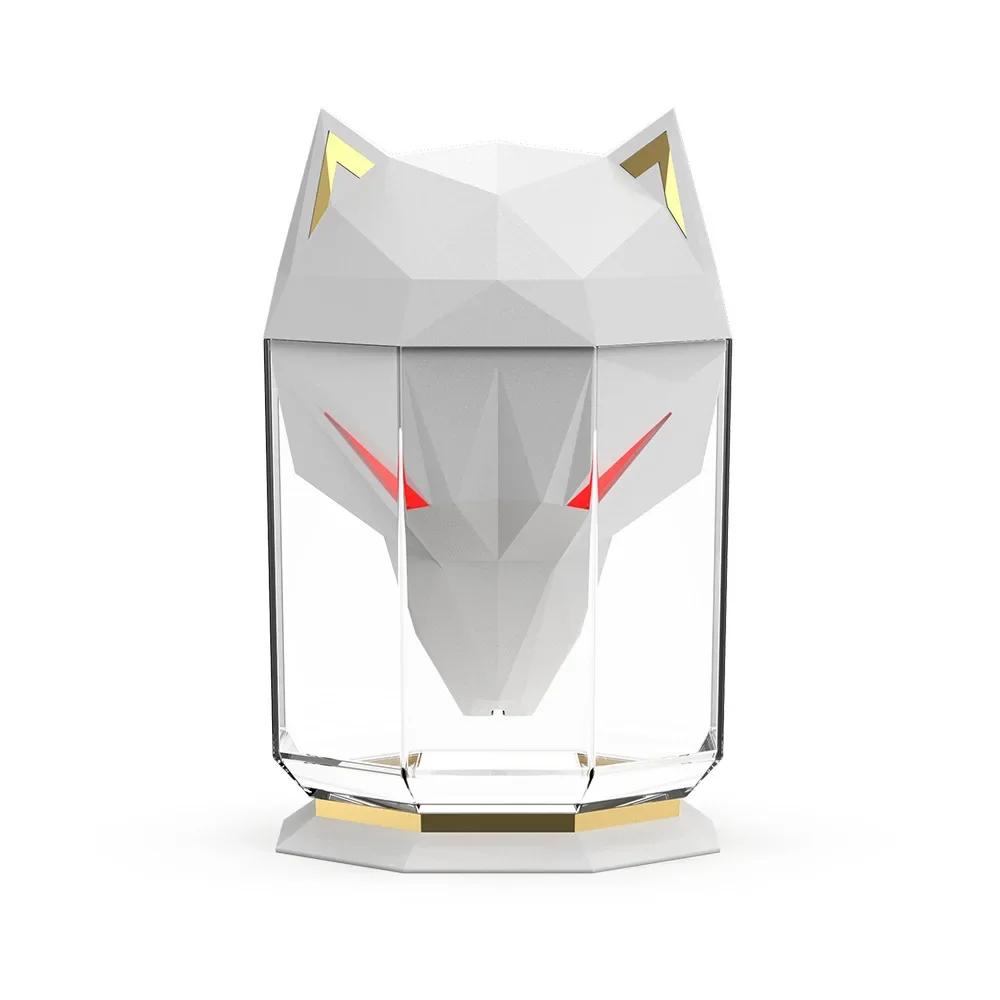600ML Wolf Air Humidifier USB Electric Portable Cool Mist Sprayer With LED Light for Home Office белый
600ML Wolf Air Humidifier USB Electric Portable Cool Mist Sprayer With LED Light for Home Office белый