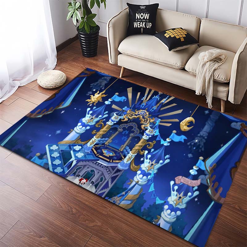 Mystical Blue Eye & Wizard Area Rug, Galaxy Fantasy Design Non-Slip Floor Mat 40x60cm( 15x23in )
Mystical Blue Eye & Wizard Area Rug, Galaxy Fantasy Design Non-Slip Floor Mat 40x60cm( 15x23in )