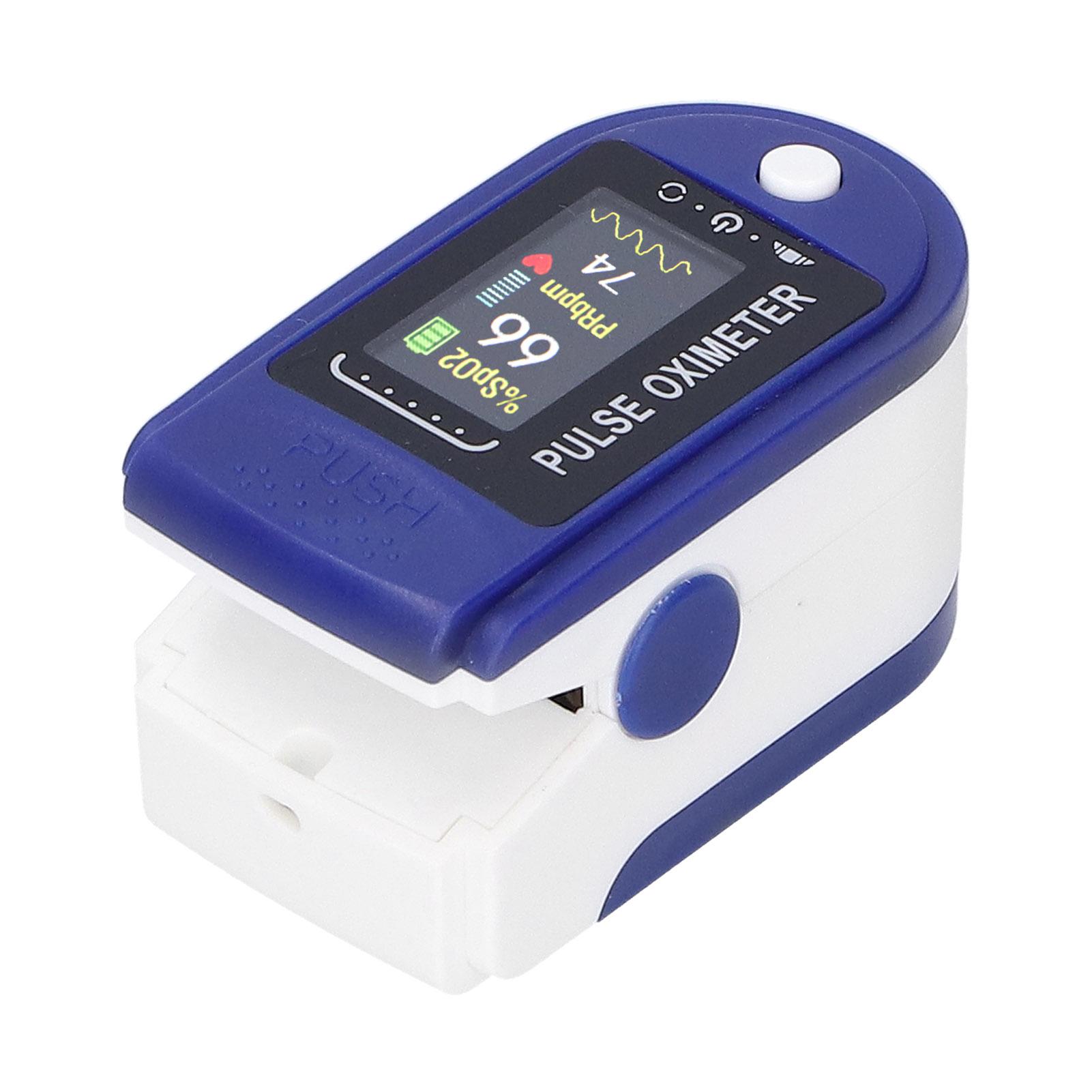 Fingertip Pulse Oximeter LED Dispaly Blood Oxygen Saturation Heart Rate Monitor with Strap
Fingertip Pulse Oximeter LED Dispaly Blood Oxygen Saturation Heart Rate Monitor with Strap