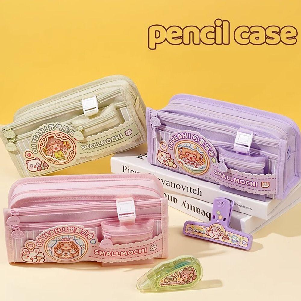 1 badge free Pencil Case Stationery Storage Pouch for Office School Supplies фіолетовий
1 badge free Pencil Case Stationery Storage Pouch for Office School Supplies фіолетовий