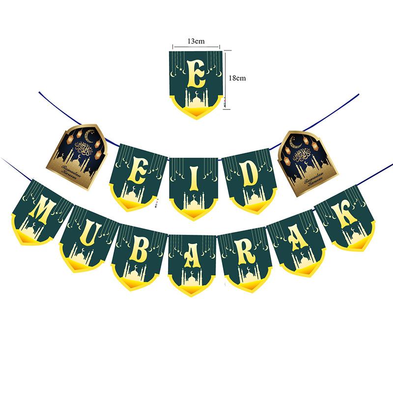 Eid Mubarak Banner 2025 Decorations Ramadan Kareem Star Moon Garland Bunting Hanging Ornament Muslim Umrah Mubarak Home Decor
Eid Mubarak Banner 2025 Decorations Ramadan Kareem Star Moon Garland Bunting Hanging Ornament Muslim Umrah Mubarak Home Decor