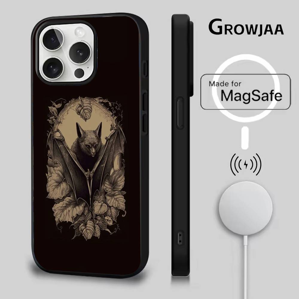 Gothic Vampire Bat Phone Case For iPhone 16e,16,15,14,13,12,11,Plus,Pro,Max,Mini Magsafe Magnetic Wireless Charging iPhone16promax
Gothic Vampire Bat Phone Case For iPhone 16e,16,15,14,13,12,11,Plus,Pro,Max,Mini Magsafe Magnetic Wireless Charging iPhone16promax
