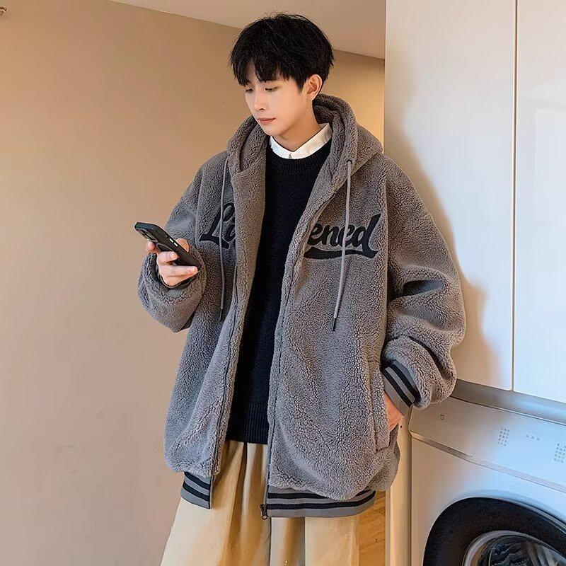Men s Retro Lamb Wool Cardigan - Trendy, Warm, Loose-Fit Winter Jacket 3XL сірий колір
Men s Retro Lamb Wool Cardigan - Trendy, Warm, Loose-Fit Winter Jacket 3XL сірий колір
